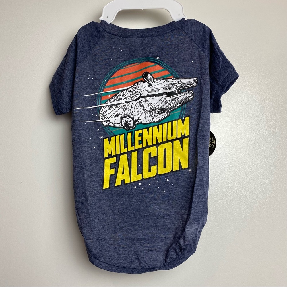 Disney Millennial Falcon Sz large dog tee New